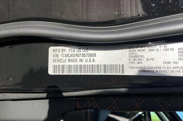 2026 Jeep Grand Cherokee L Summit 4x4