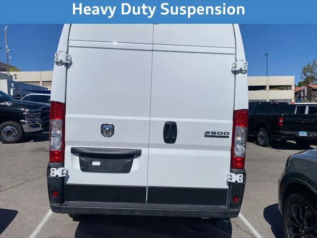 2025 Ram ProMaster 2500 Cargo Van Tradesman High Roof 159" WB w/Pass Seat