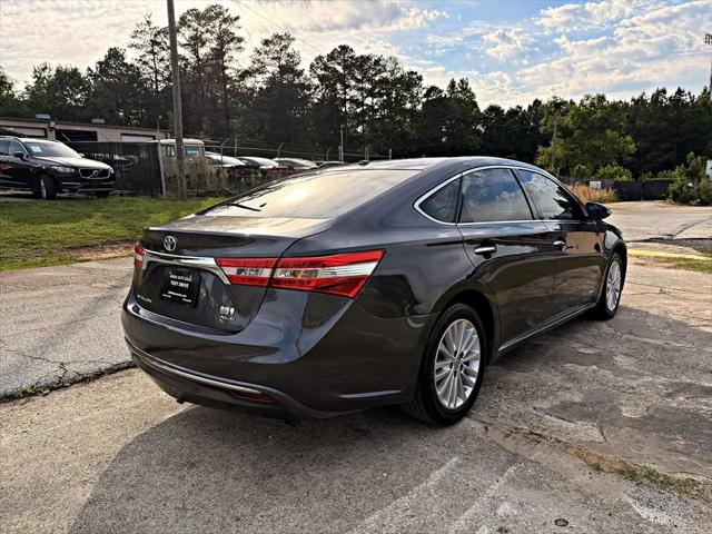 2015 Toyota Avalon Hybrid XLE Premium
