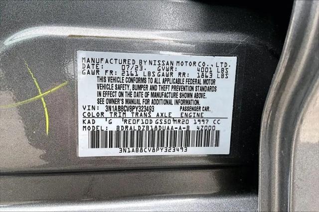 2023 Nissan Sentra SV Xtronic CVT