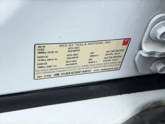 2016 Tesla Model S 75D