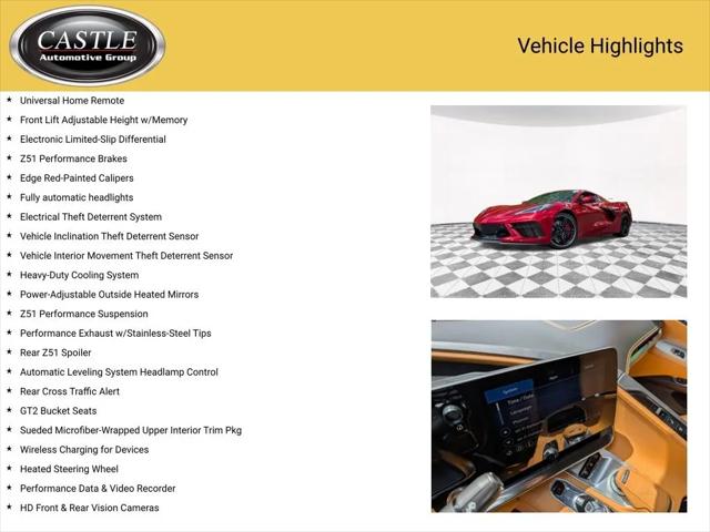 2023 Chevrolet Corvette Stingray RWD Convertible 3LT