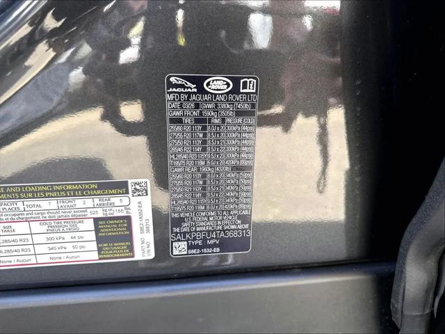 2026 Land Rover Range Rover P400 SE 7 Seat