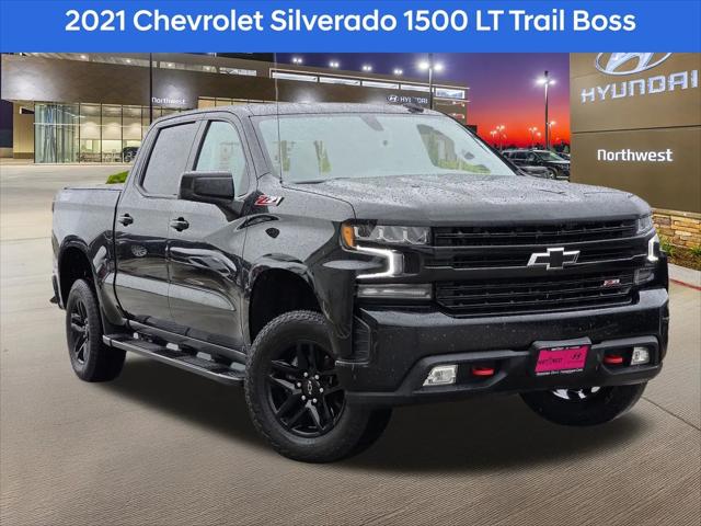 2021 Chevrolet Silverado 1500 4WD Crew Cab Short Bed LT Trail Boss for sale in Houston, TX