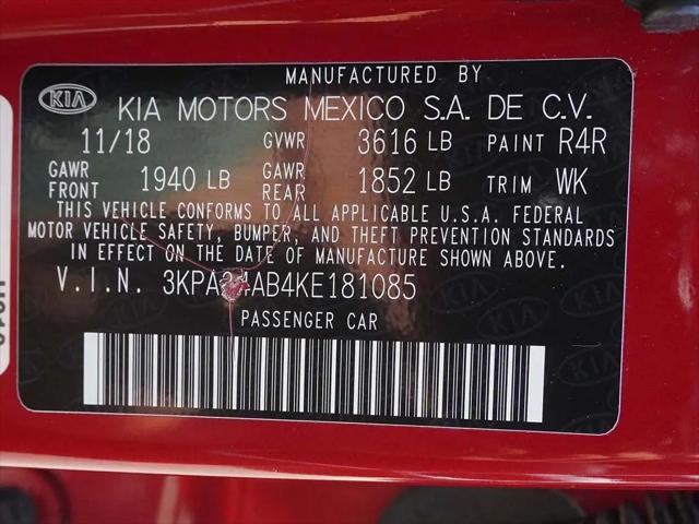 2019 Kia Rio S