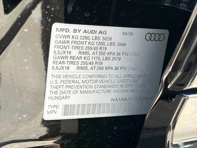 2026 Audi Q3 TFSI quattro S tronic