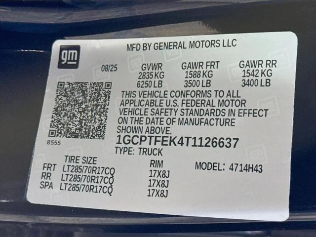 2026 Chevrolet Colorado ZR2, 4WD