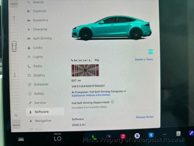 2026 Tesla Model S Plaid