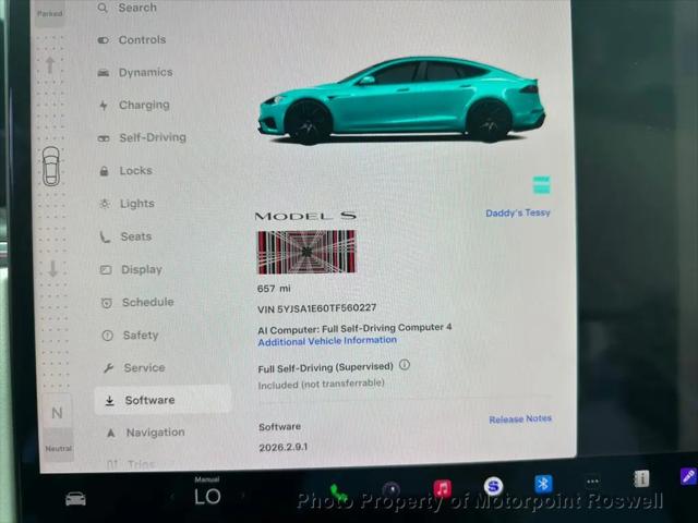 2026 Tesla Model S Plaid