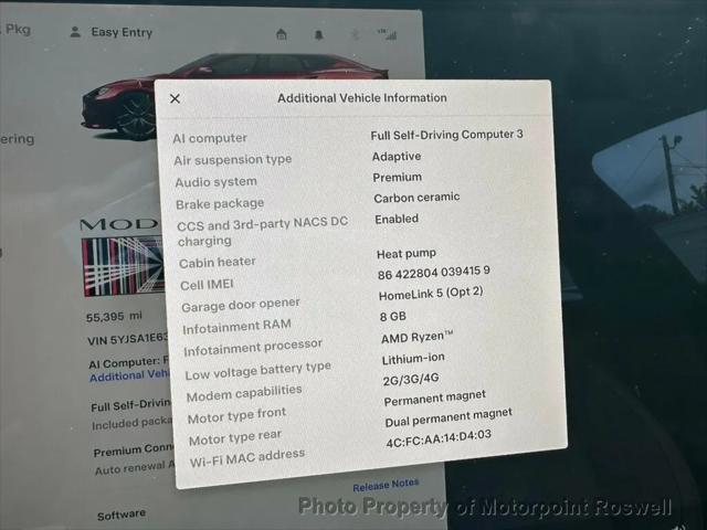 2021 Tesla Model S Plaid Tri Motor All-Wheel Drive