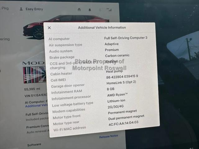 2021 Tesla Model S Plaid Tri Motor All-Wheel Drive