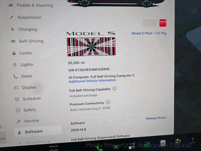 2021 Tesla Model S Plaid Tri Motor All-Wheel Drive