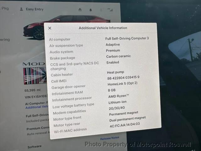 2021 Tesla Model S Plaid Tri Motor All-Wheel Drive