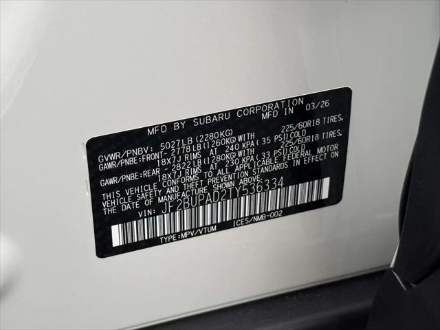2026 Subaru Outback Premium
