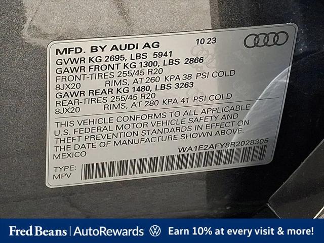 2024 Audi Q5 Premium Plus 55 TFSI e S line quattro S tronic