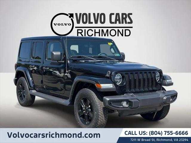 2022 Jeep Wrangler Unlimited Sahara Altitude 4x4 for sale in Richmond, VA