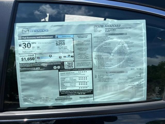 2026 Mazda Mazda3 2.5 S Preferred