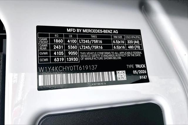 2026 Mercedes-Benz Sprinter 2500 High Roof 4-Cyl Diesel