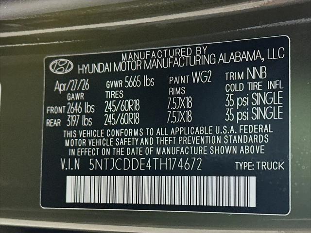 2026 Hyundai Santa Cruz SEL Activity