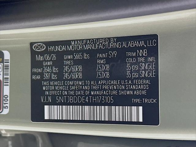 2026 Hyundai Santa Cruz SEL