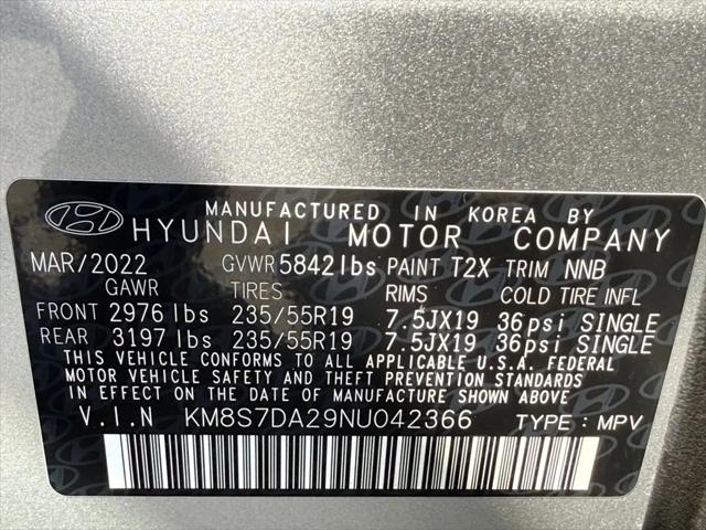 2022 Hyundai Santa Fe Plug-In Hybrid Limited