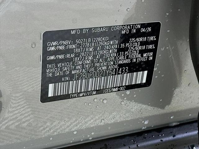 2026 Subaru Outback Limited