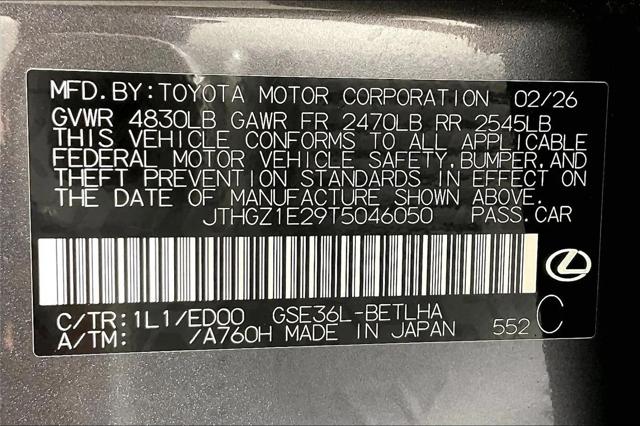 2026 Lexus IS 350 F SPORT