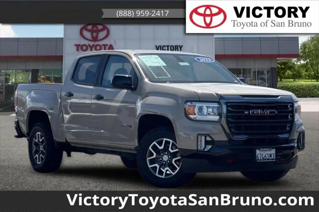 2022 GMC Canyon 4WD Crew Cab Short Box AT4 - Leather for sale in San Bruno, CA