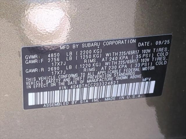 2025 Subaru Outback Premium
