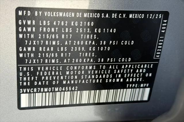 2026 Volkswagen Tiguan S