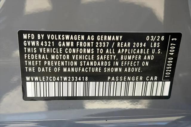 2026 Volkswagen Golf GTI S