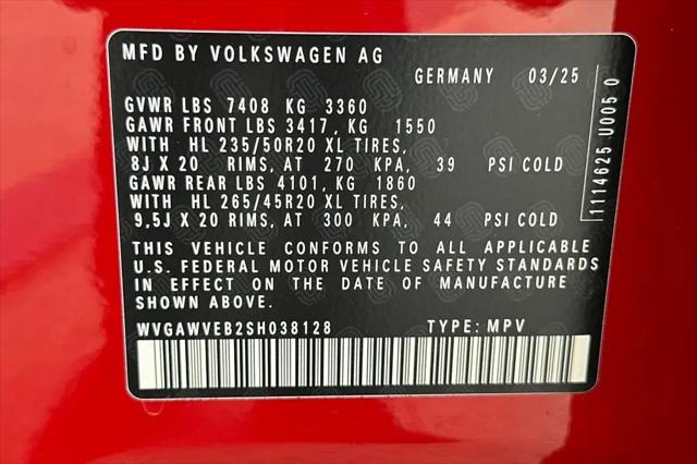 2025 Volkswagen ID. Buzz Pro S