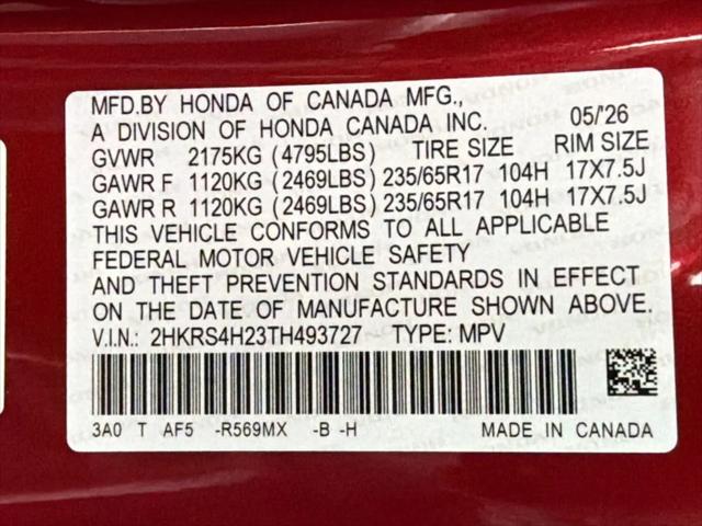 2026 Honda CR-V LX AWD