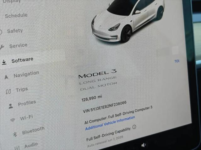 2022 Tesla Model 3 Long Range Dual Motor All-Wheel Drive