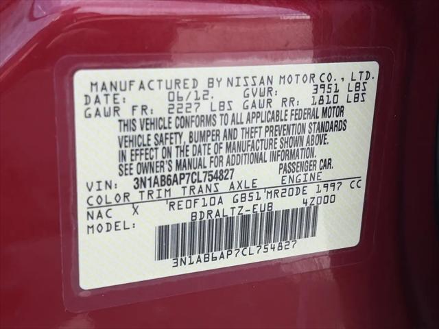 2012 Nissan Sentra 2.0 S