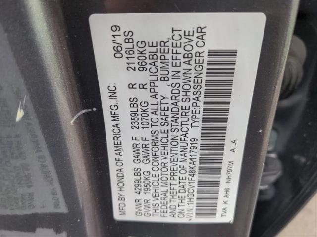 2019 Honda Accord EX