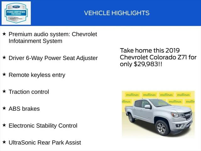 2019 Chevrolet Colorado Z71