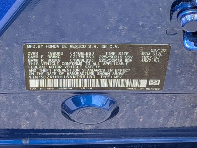 2022 Honda HR-V AWD Sport