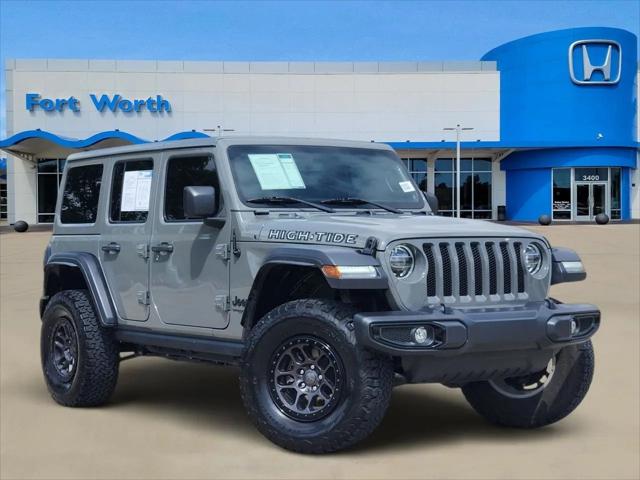 2022 Jeep Wrangler Unlimited High Tide 4x4 for sale in Fort Worth, TX