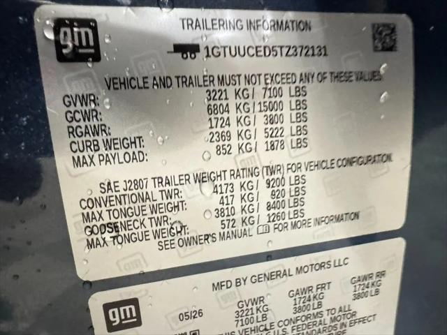 2026 GMC Sierra 1500 Crew Cab, Short Bed, Elevation, 4WD