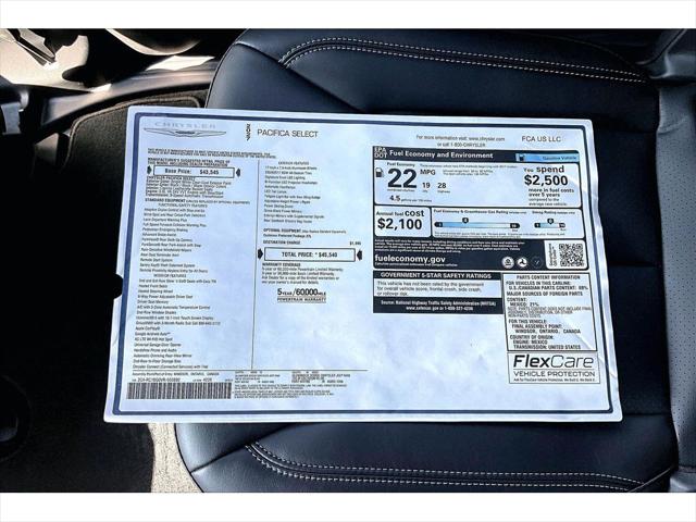 2027 Chrysler Pacifica Select