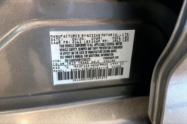 2024 Nissan Sentra SV Xtronic CVT