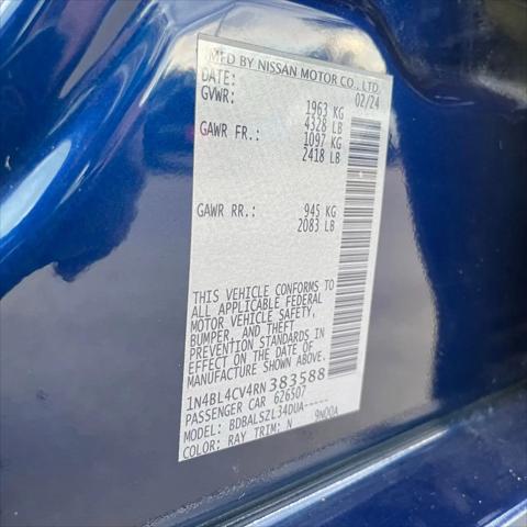 2024 Nissan Altima SR FWD