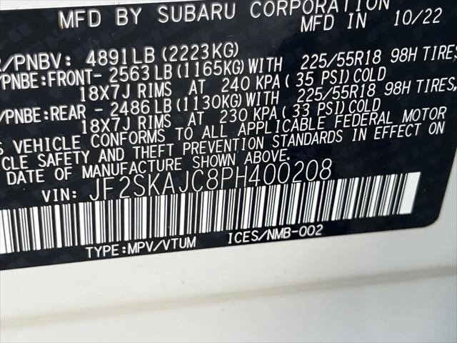 2023 Subaru Forester Sport