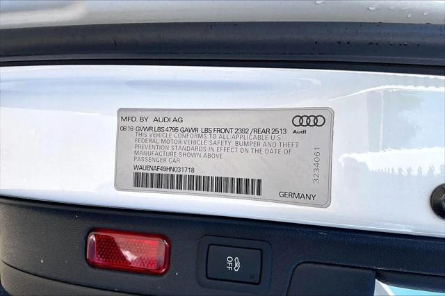 2017 Audi A4 2.0T Premium