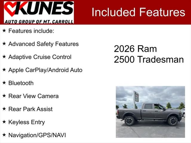 2026 Ram 2500 Warlock Crew Cab 4x4 6'4" Box