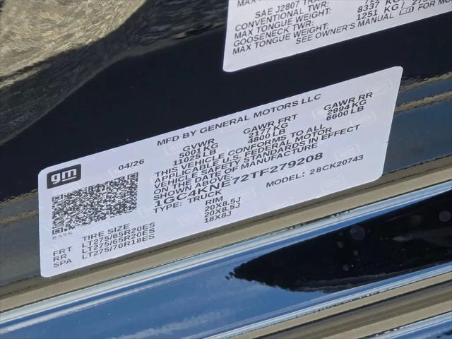 2026 Chevrolet Silverado 2500HD Crew Cab, Standard Bed, LT, 4WD