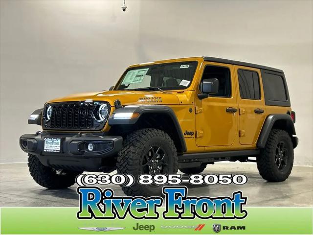 2026 Jeep Wrangler 4-Door Willys 4x4 for sale in North Aurora, IL
