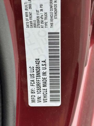 2022 Ram 1500 Big Horn Crew Cab 4x4 5'7" Box
