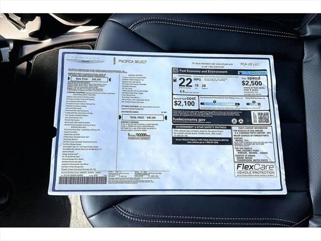 2027 Chrysler Pacifica Select